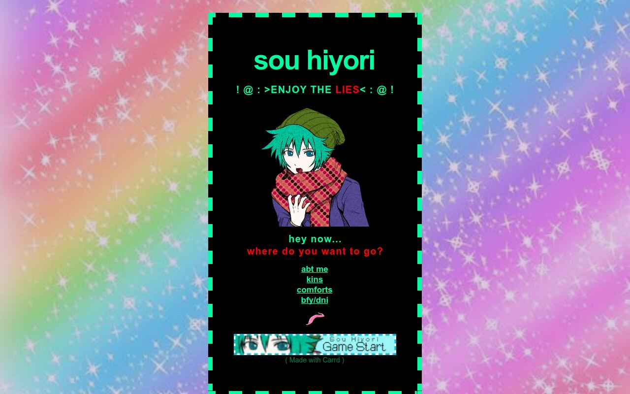 Carrd profile picture for @souz